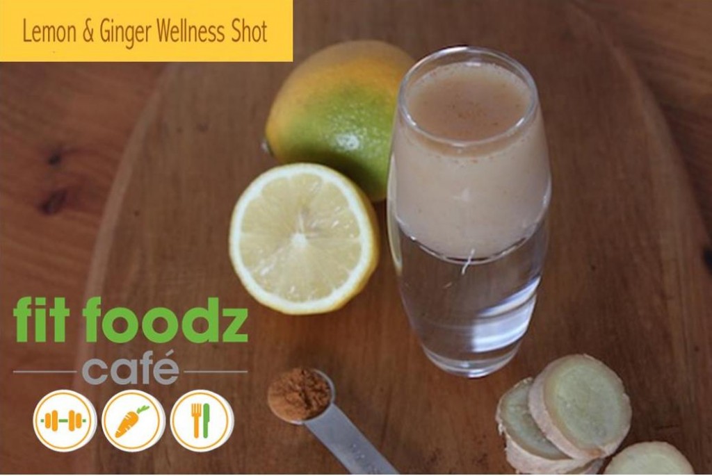 lemon ginger shot